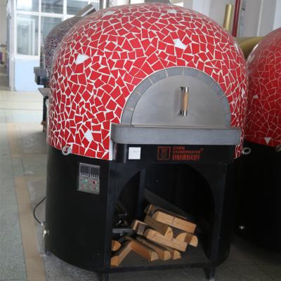China Round Industrial Restaurant Wood Fire Pizza Oven 1200mm / 1400mm / 1600mm for sale