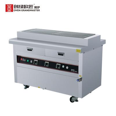 China 15kw Electric BBQ Chicken Grill Machine for Restaurant for sale