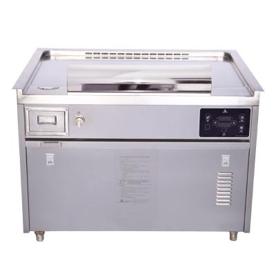 China Electric Freestanding Teppanyaki Grill Table Special Alloy Steel Material for sale