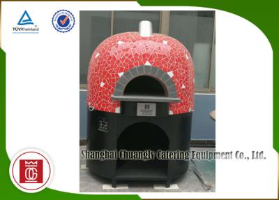 China Gas Heating Italy Pizza Oven Natural Lava Rock Napoli Style Pizza Oven for sale