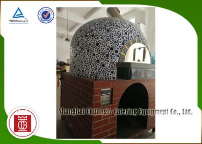 China Neapolitan Pizza Oven / Italy Type Pizza Oven Lava Rock Gas Heating for sale