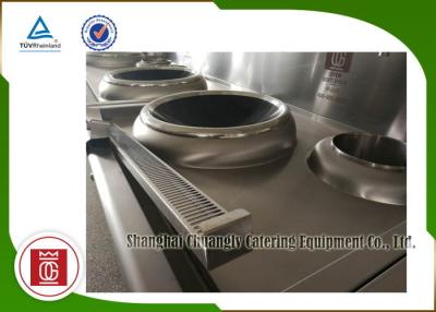 China sola cabeza/cola de la inducción 8kw de la cocina comercial en modo espera del wok en venta