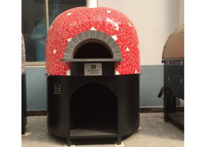 China Horno de Oven Lava Rock Materials Various Colors de la pizza de Italia de la calefacción de gas en venta