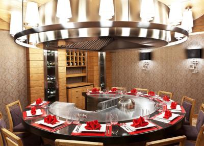 中国 レストラン/裏庭のHibachiのグリルのテーブルの日本のグリドルのセリウムISO9001の証明 販売のため