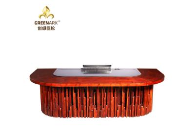 China Orient Wood Spirit Teppanyaki Hibachi Grill Table For Restaurant / Outdoor Barbecue for sale