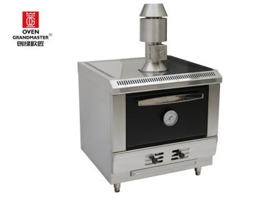 China Restaurant Commercial Barbecue Grills Charcoal Heating With Little Chimney 800mm for sale
