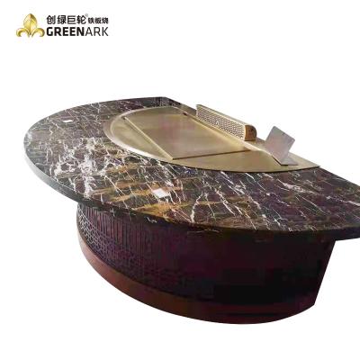 中国 商業Hibachiのグリルのテーブルの多機能Teppanyaki 販売のため