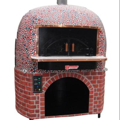 Chine Carreaux de céramique autour de pizza Oven Lava Rock Wood Fire de l'Italie à vendre