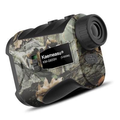 China Kaemeasu HD Imaging Camouflage Hunting Range Finder Digital Laser Rangefinder Telescope for sale