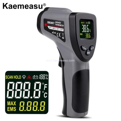 China Kaemeasu Hand Held Thermometer Gun Class 1 Laser Safety Laser Temp Gun OEM ODM for sale