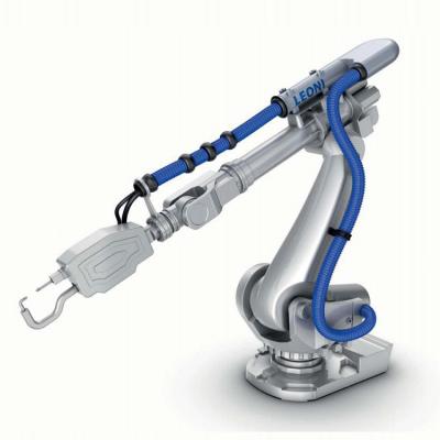 China Sistemas robóticos de LEONI Dresspack y equipos estándar del vestido para ABB, KUKA, Yasakawa, brazo del robot de Fanuc proteger el cable del cable del robot en venta