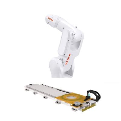 China KR 4 R600 Kuka Robot Arm Compact 6 Axes Robot Arm  With GBS Robot Rail Electronics en venta