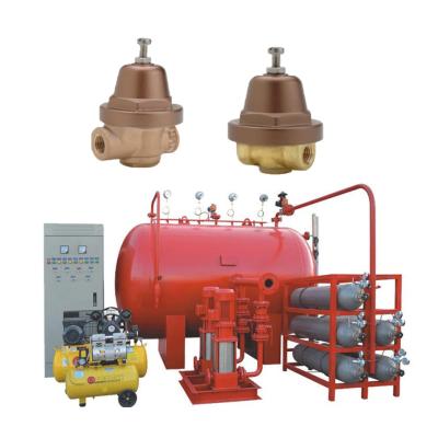 China Skid mount package with fuel gas pressure regulator EMSESON Cach A gas regulator with Device prizing à venda