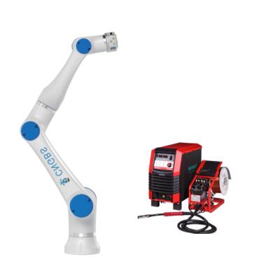 China 6 Axis CNGBS 3kg Payload Cobot Welding Robot Arm with Tig MiG Arc Welding Machine Automatic Machine for Welding Robot for sale
