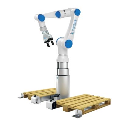 China Chinese brand cobot robot  CNGBS-G15 with lifting platform and onrobot 2 finger gripper for pick and place pack for sale
