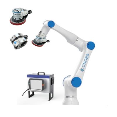 China Chinese brand 6 axis cobot robot CNGBS-G10 polishing robotic arm with onrobot deburring polishing machine for sale
