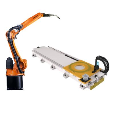 China GBS Robot Linear Track Rail For Welding Robot Arm KR10 R1420 KUKA Robot for sale