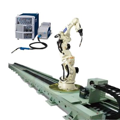 China robot de soldadura robótico del brazo de eje de los brazos FD-B4LS 7 que suelda con autógena con la soldadora robótica de OTC en venta
