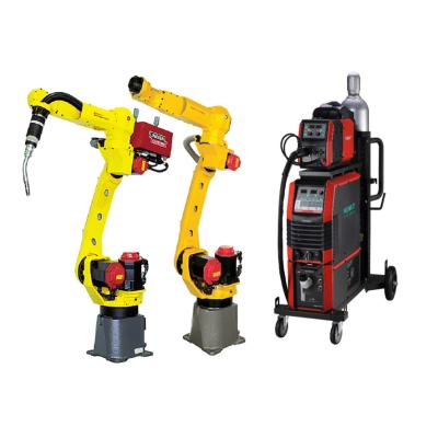 China Welding Robot Arm Fanuc M-10iA/12S Robotic Arm Industrial And 6 Axis Robot Arm With Megmeet Welding Machine for sale