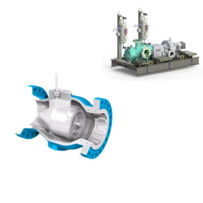 China Chinese Mokveld Axial On-Off Valve In Preference To Ball Valve Skid Mounted for sale