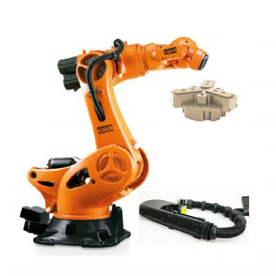 China KUKA KR 1000 Titan Palletizer Robot With CNGBS Gripper For Auto Electronics Factory As Industrial Robotics for sale