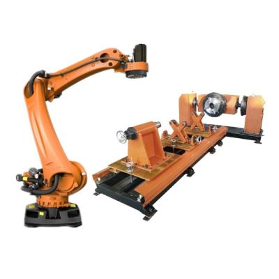 China Kuka 6 Axis Robotic Arm Welding KR 16 R2010-2 With CNGBS Welding Positioner For Welding Robot for sale