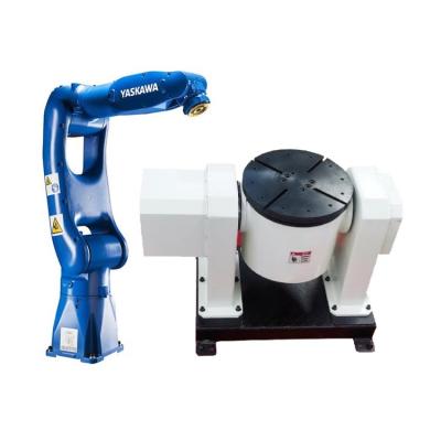 China Yaskawa 6 Axis Robotic Arm Welding GP7 With CNGBS Welding Positioner For Automatic Welding Robot for sale