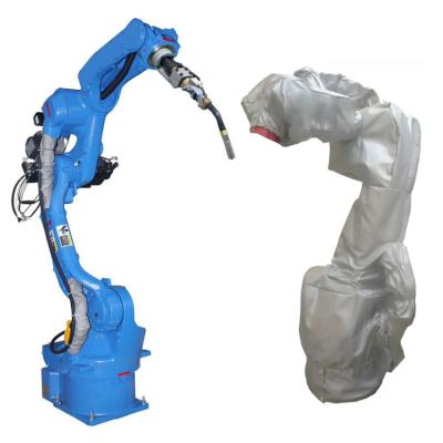 Chine bras soudage robotique 6 axes Yaskawa AR2010 avec vêtements de robot CNGBS pour protéger en tant que robot de soudage à vendre