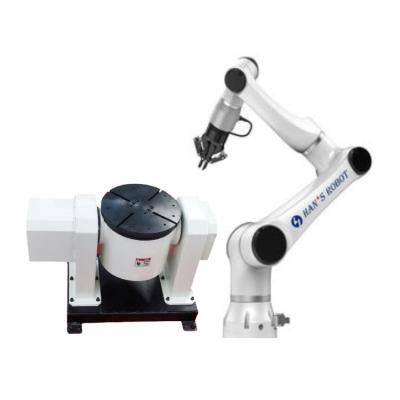 China Collaborative Robot Arm 6 Axis Elfin E03 With CNGBS Welding Positioner For Welding Robot Automation for sale
