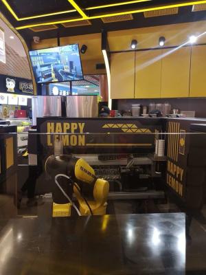 Chine Machine de café du robot R900 six de Kr 6, fabricant de café stable de bras de robot de représentation à vendre