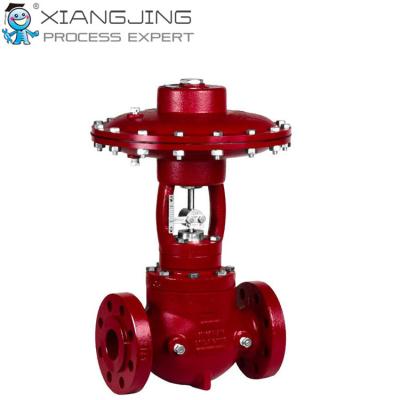 China High Pressure Pneumatic Actuator , Cage Guided Balanced Pneumatic Rotary Actuator for sale