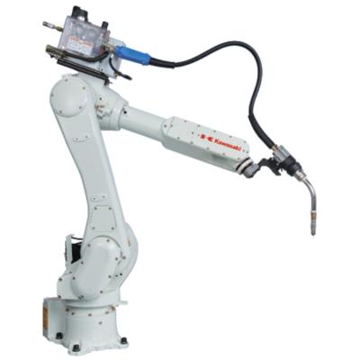 China 6 axis payload 10kg reach 1450mm robot arm kit and  industri robot price RA010N used welding robot for Kawasaki for sale