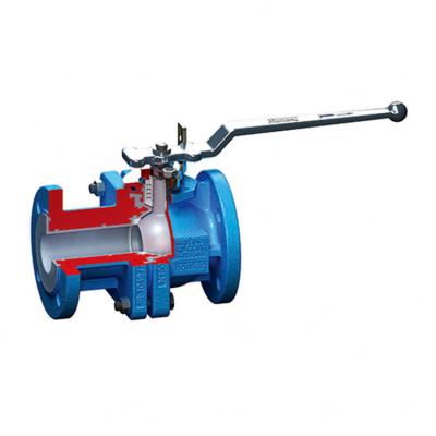 China AKH8 Control Flowserve Ball Valves Stainless Steel Material For Glass Connections with 3200MD positioner for sale