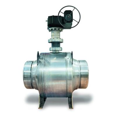 China PN 16 Class 150 Trunnion Mounted Ball Valve VW1 Control Valve With Positioner for sale