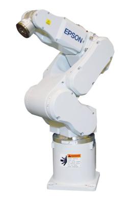 China Epson Industrial Robot Arm C3 palletizing Slender Linear Body Robot Arm 6 Axis for sale