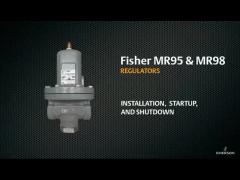 fisher MR95 pressure valves regulator