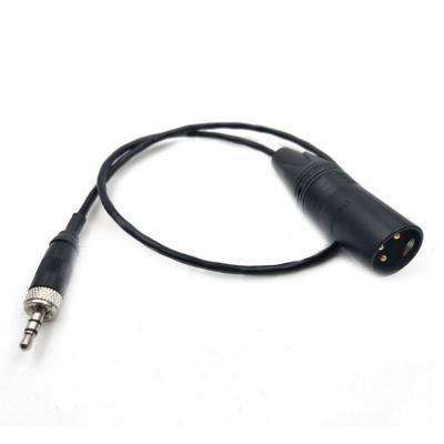 China Sony D11 Recording Conversion Camera Audio Cable Mini Jack 3.5 To XLR 3pin Male for sale