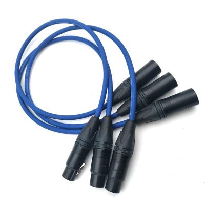 China Signal Extension Camera Audio Cable 3 Pin Xlr Male To Female en venta