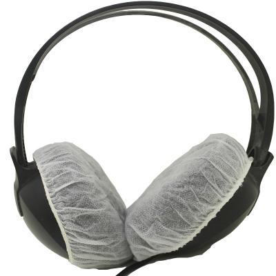 China 120mm Disposable Headset Covers , Headphone Hygiene Covers Non Woven Fabric Material for sale