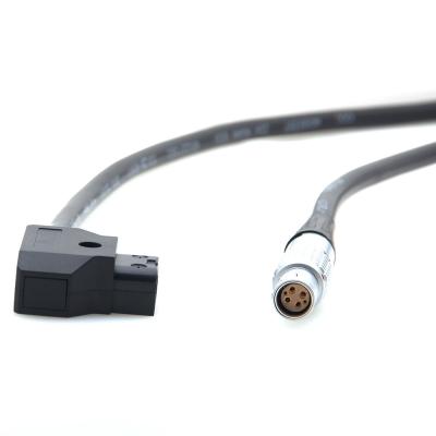 China Straight Red Camera Monitor Cable Lemo 6 Pin Female To D Tap for sale
