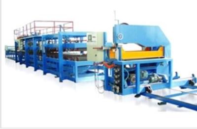 China 45000 X 3000 X 2800 mm Sandwich Panel Roll Forming Machine For EPS / Rockwool for sale