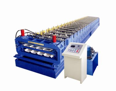China Double Layer Roofing Sheet Roll Forming Machine for sale