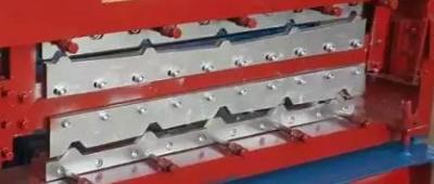 China Aluminium Double Layer Roofing Sheet Cold Roll Forming Machine 16 Stations for sale