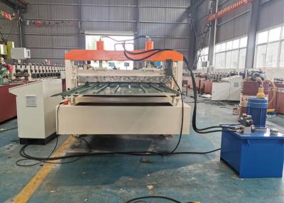 China Door Slate Making Shutter Roll Forming Machine With PLC Control , Longlife for sale