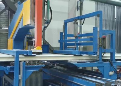 China 18m Double Belt RW Sandwich Panel Machine Line Continuous Hydraulic Sawing for sale