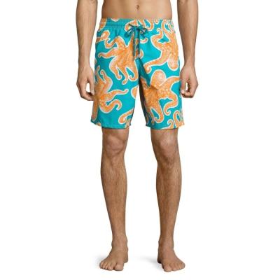 China Hot sale Octopus printing men\'s swimwear beach shorts for sale