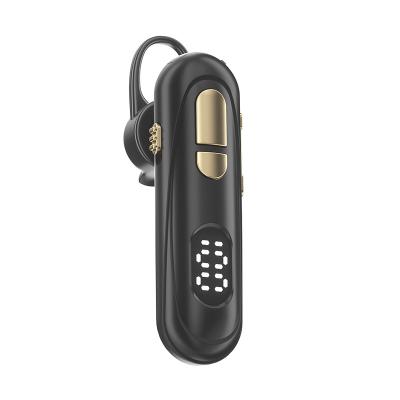 China New Arrivals 2021 Ear Hook Single-ear Use Bt 5.1Business Single Game Headphone Ear Hook wireless Earphone for sale