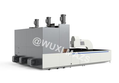 China MAY-3218 2MM Automatic Sheet Metal Bending Machine Plate Steel Bender 3200 X 1500mm for sale
