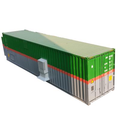 China Fora da grade na grade 2 o MWH Containerized pilha do PCS do sistema 57600 do armazenamento de energia a única à venda