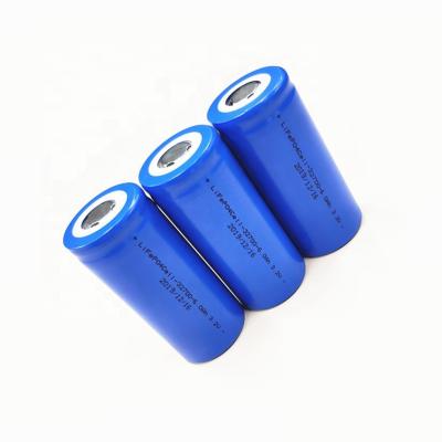 China Light Weight 3.2V 6000mAh LiFePO4 Cylindrical Cells for sale